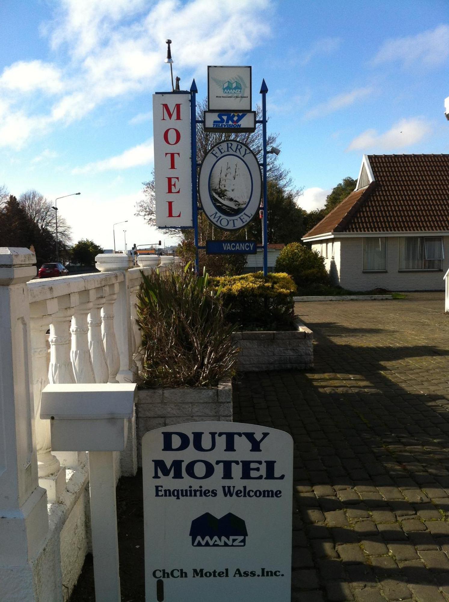 Ferry Motel Christchurch Zewnętrze zdjęcie